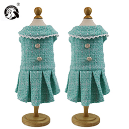 宠物小香风裙子|宠物衣服|宠物用品生产厂家|东莞市琪美实业有限公司